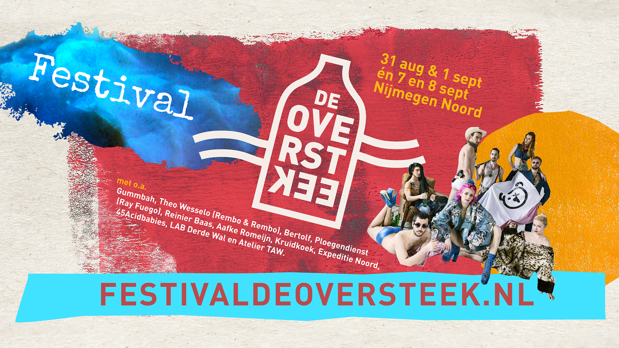 Festival De Oversteek 2019: voor het eerst twee weekenden lang